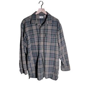 L.L. BEAN mens gorpcore oversized flannel XLT